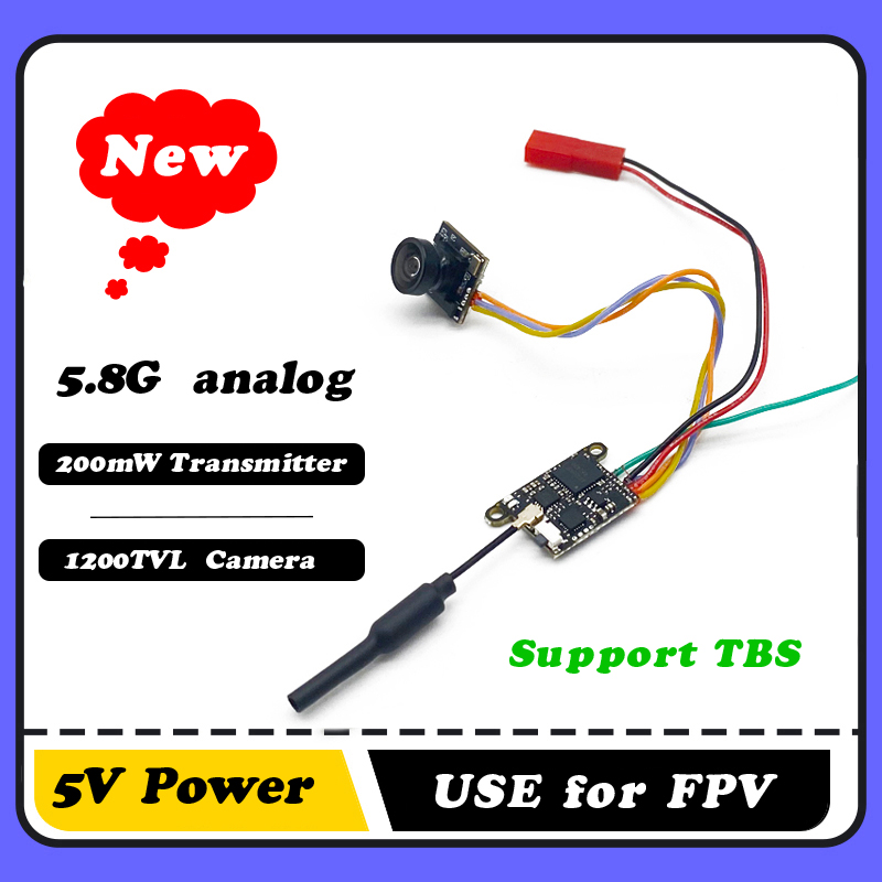 Fpv Drone Camera - SLONWAKE 5,8G 1200TVL FPV камера VTX