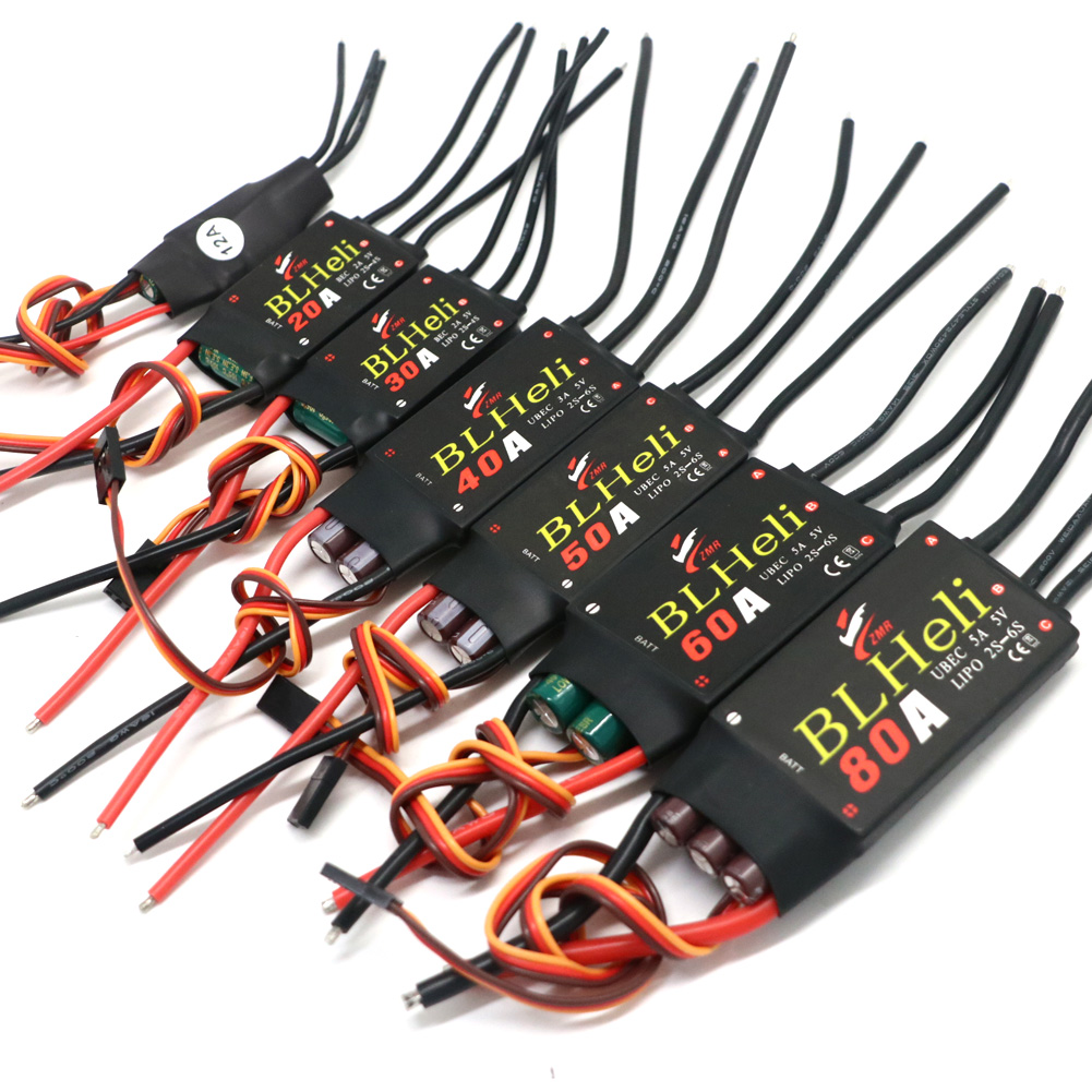 Fpv Drone Battery - Бесщеточный ESC BLHeli 80A 12A 20A