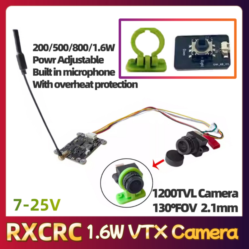 RXCRC 5,8G модуль 48 каналов 1 – обзор и цена Fpv Drone Camera
