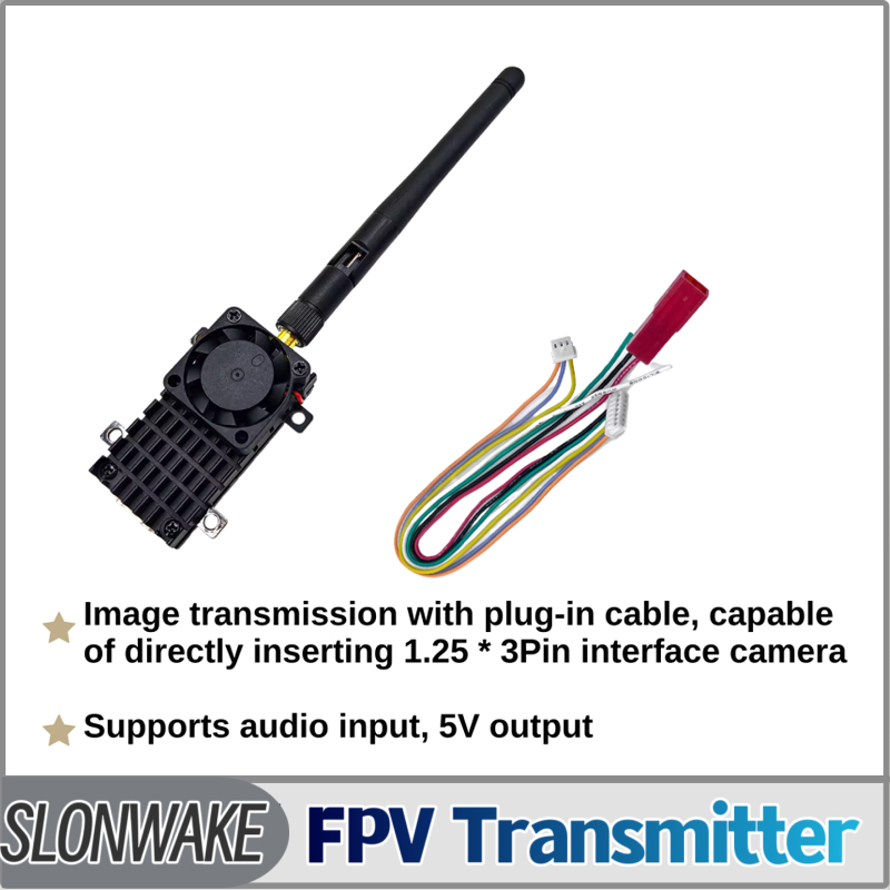 SLONWAKE 5,8G 3000 МВт Модуль  – обзор и цена Fpv Drone Vtx